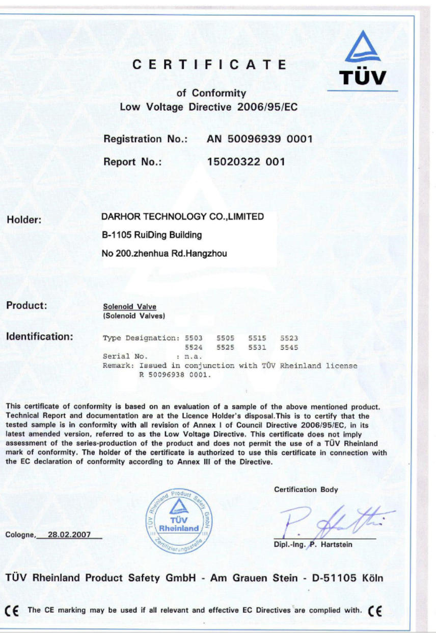Certification	